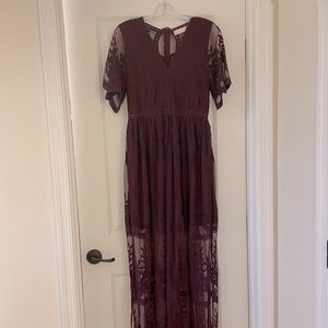 Trendy Lace Dress